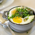 Baked egg cocottes