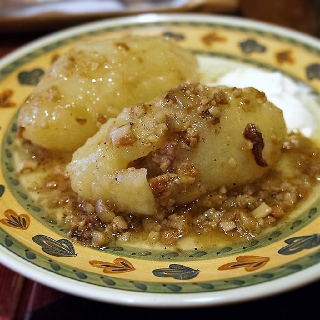 Kartacze Potato And Meat Dumplings Zeppelins