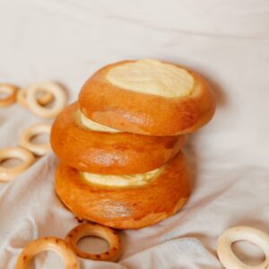 polish yeast buns with curd cheese recipe