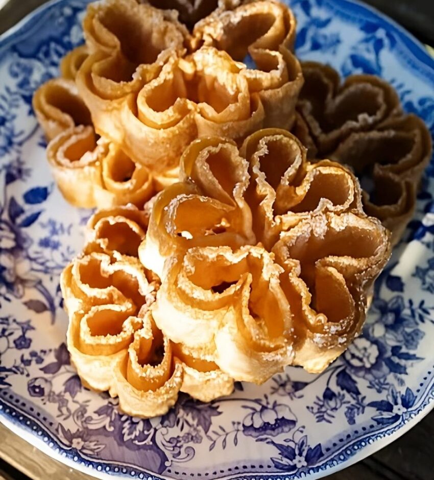 Homemade Rosette Cookies Recipe