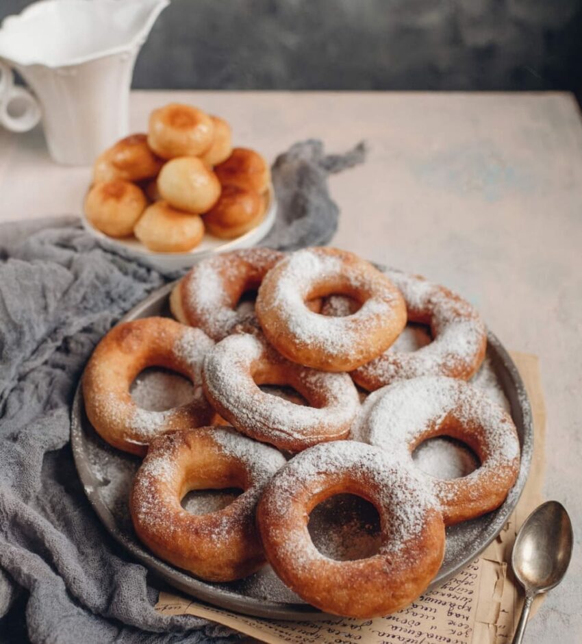 Cheese Ring Doughnuts recipe