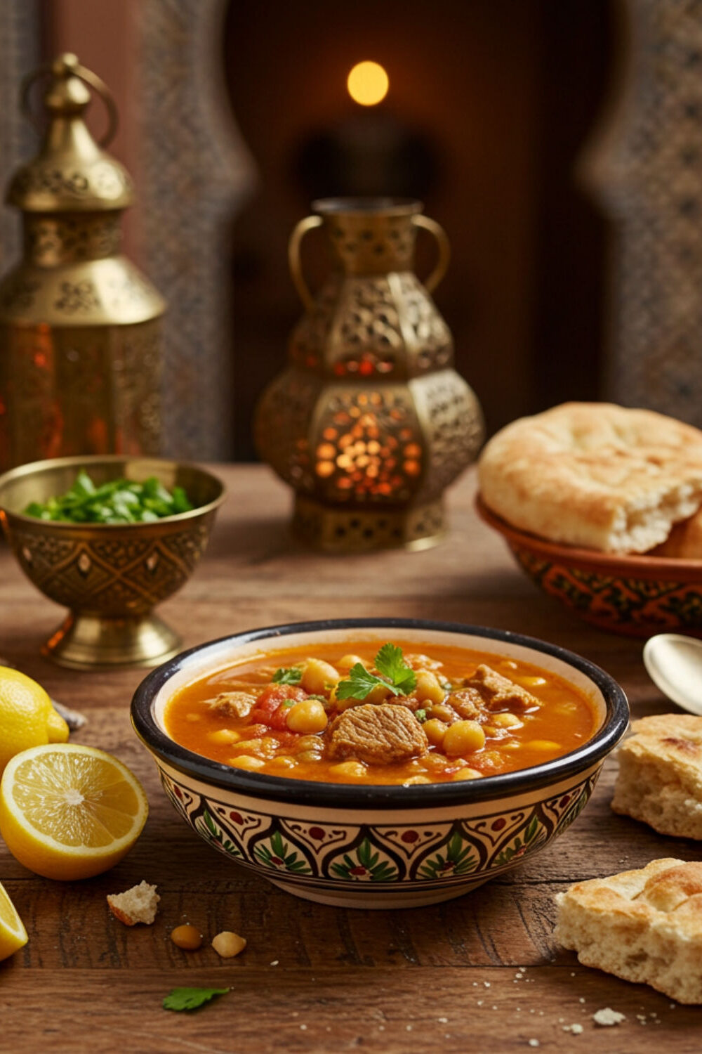 Harira Soup Recipe by CookingFun.Space