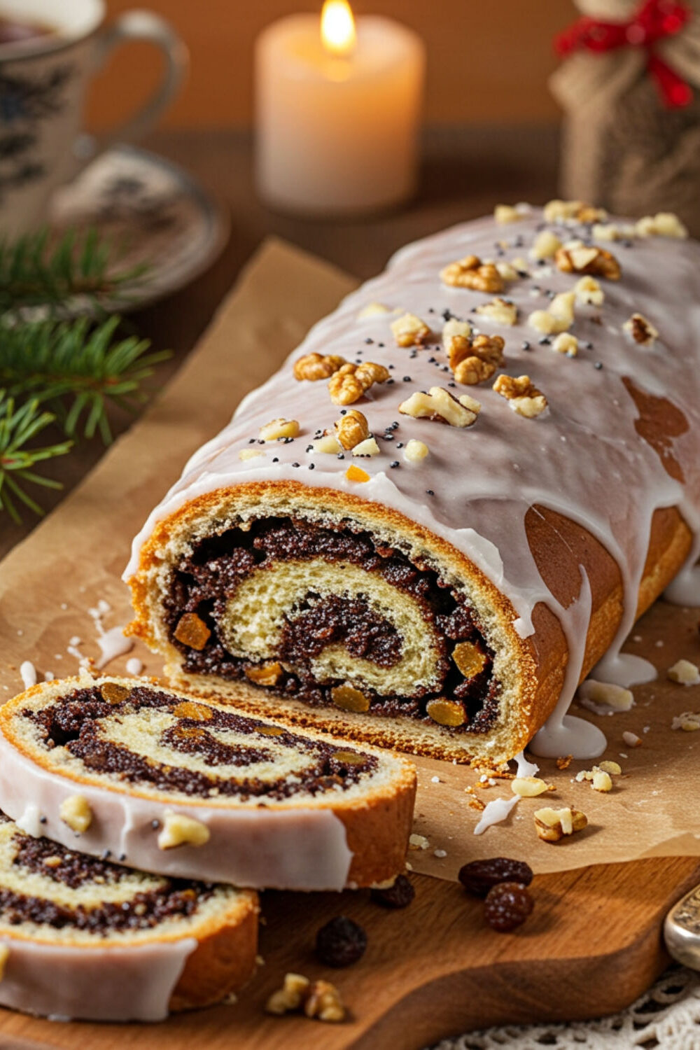 Poppy Seed Roll Recipe by CookingFun.Space