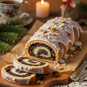 Poppy Seed Roll Recipe by CookingFun.Space